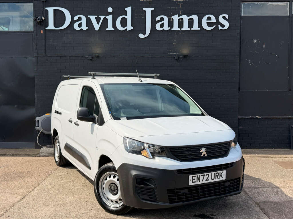Peugeot Partner 1.5 Partner Professional Premium Bhdi White
