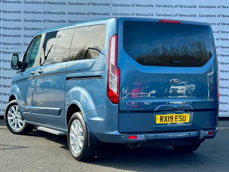 Ford Tourneo Custom 2.0 310 Ecoblue Titanium X Minibus Double Cab RX19ESU Blue #5