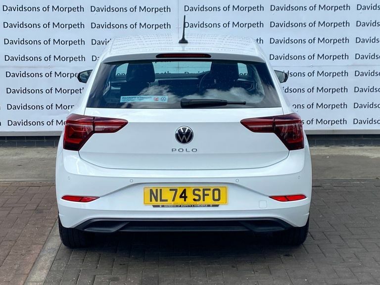Volkswagen Polo 1.0 Tsi Style Hatchback Euro 6 NL74SFO White #6