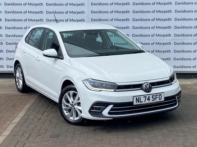 Volkswagen Polo 1.0 Tsi Style Hatchback Euro 6 White