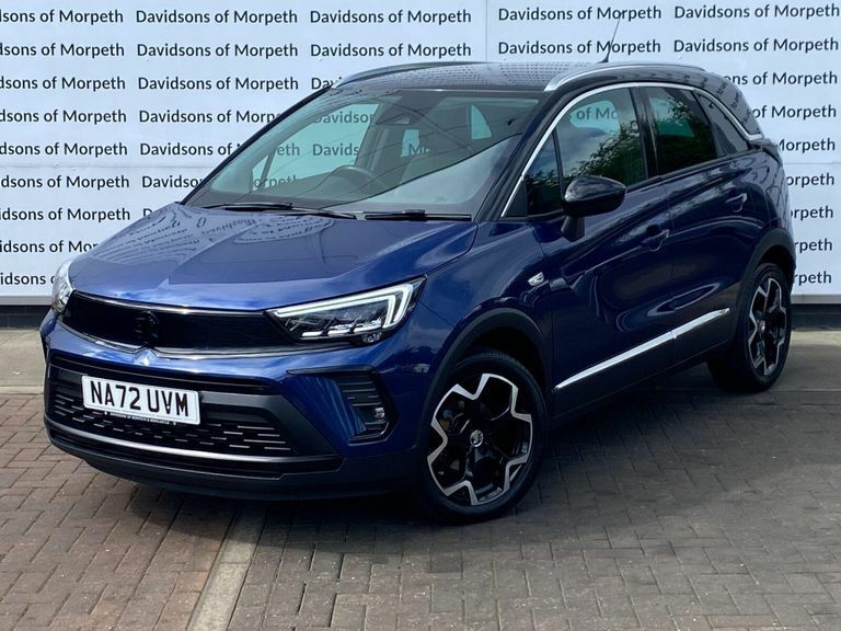 Vauxhall Crossland 1.5 Turbo D Ultimate Euro 6 Ss NA72UVM Blue #3