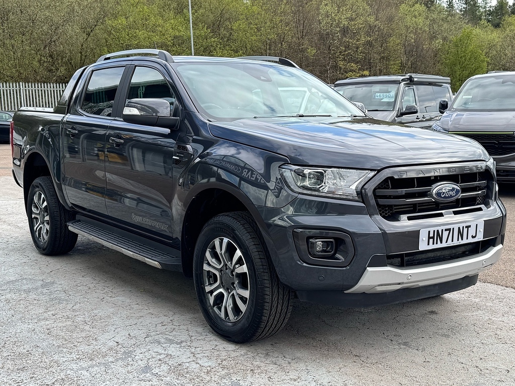 Ford Ranger 2.0 Ecoblue Wildtrak 213Ps 4Wd Euro 6 With Re HN71NTJ Blue #3