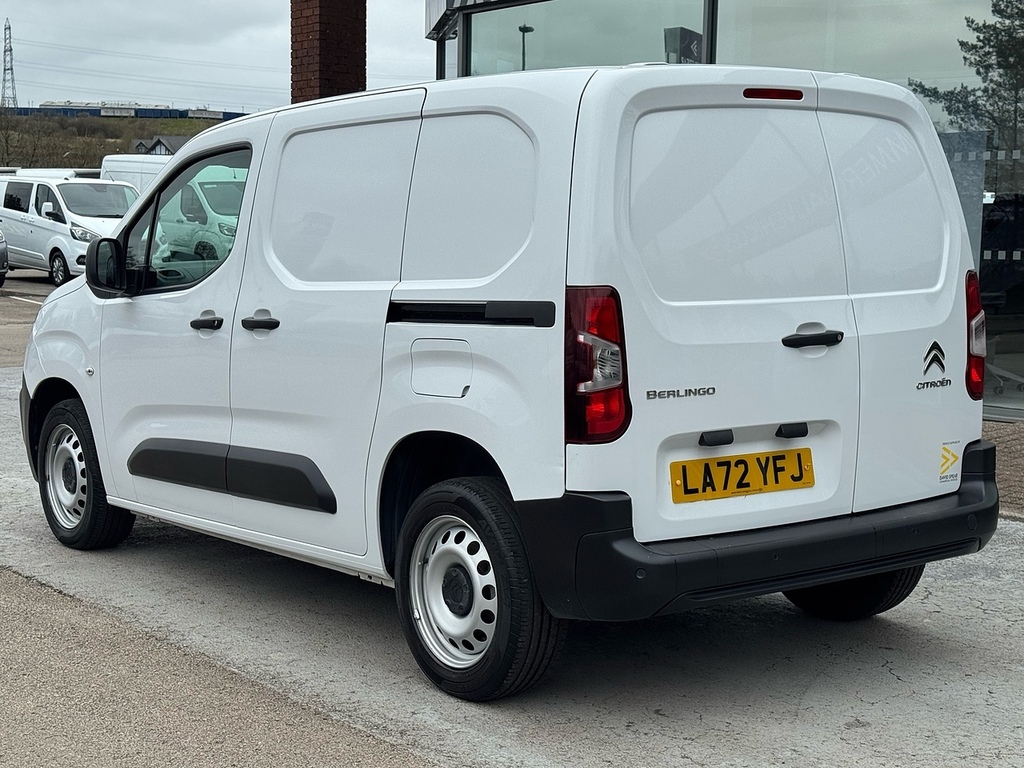 Citroen Berlingo Hdi 100Ps 1000 Enterprise Edition M Swb With Air C LA72YFJ White #4