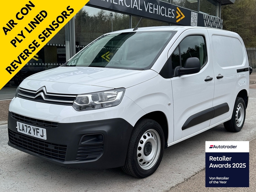 Citroen Berlingo Hdi 100Ps 1000 Enterprise Edition M Swb With Air C White