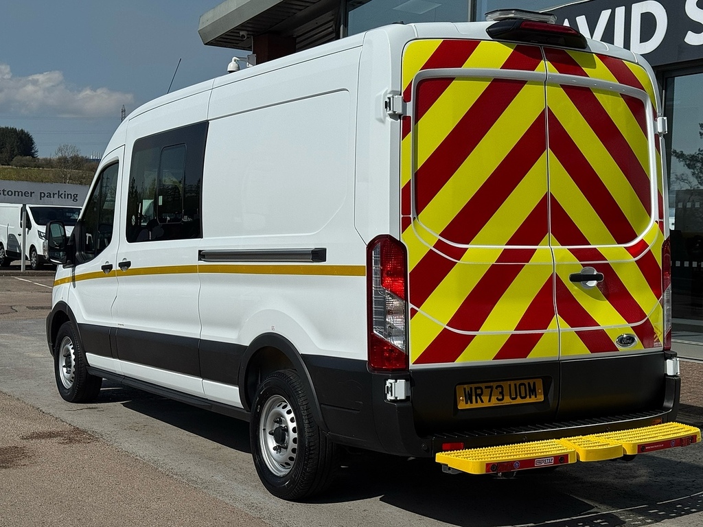 Ford Transit Custom 350 Ecoblue Leader 130Ps L3h2 Lwb Welfare Van With WR73UOM White #4