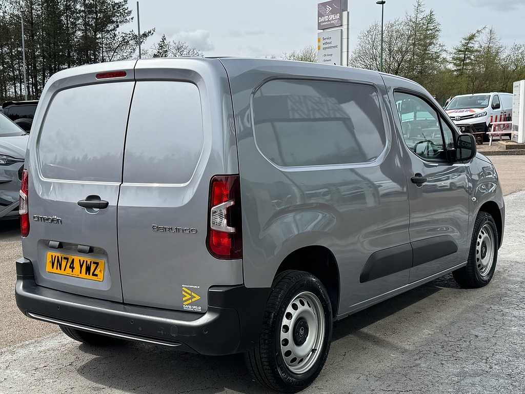 Citroen Berlingo Hdi 100Ps 1000 Enterprise With Air Con, Car Play VN74YWZ Grey #2