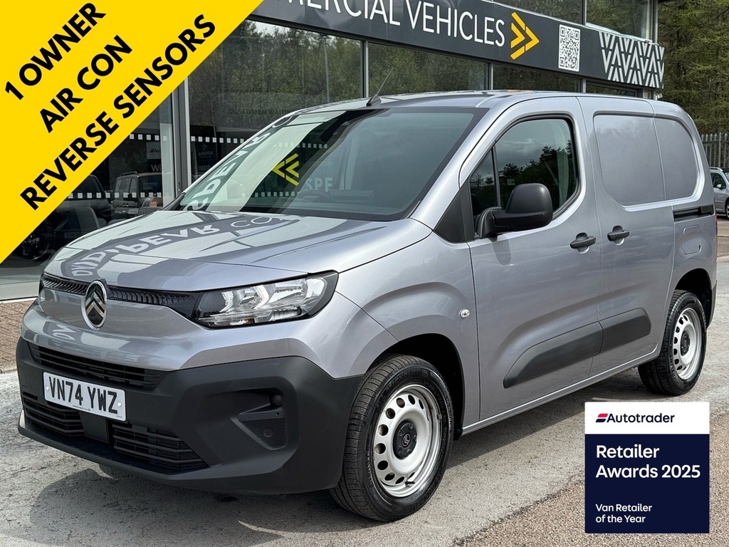 Citroen Berlingo Hdi 100Ps 1000 Enterprise With Air Con, Car Play Grey
