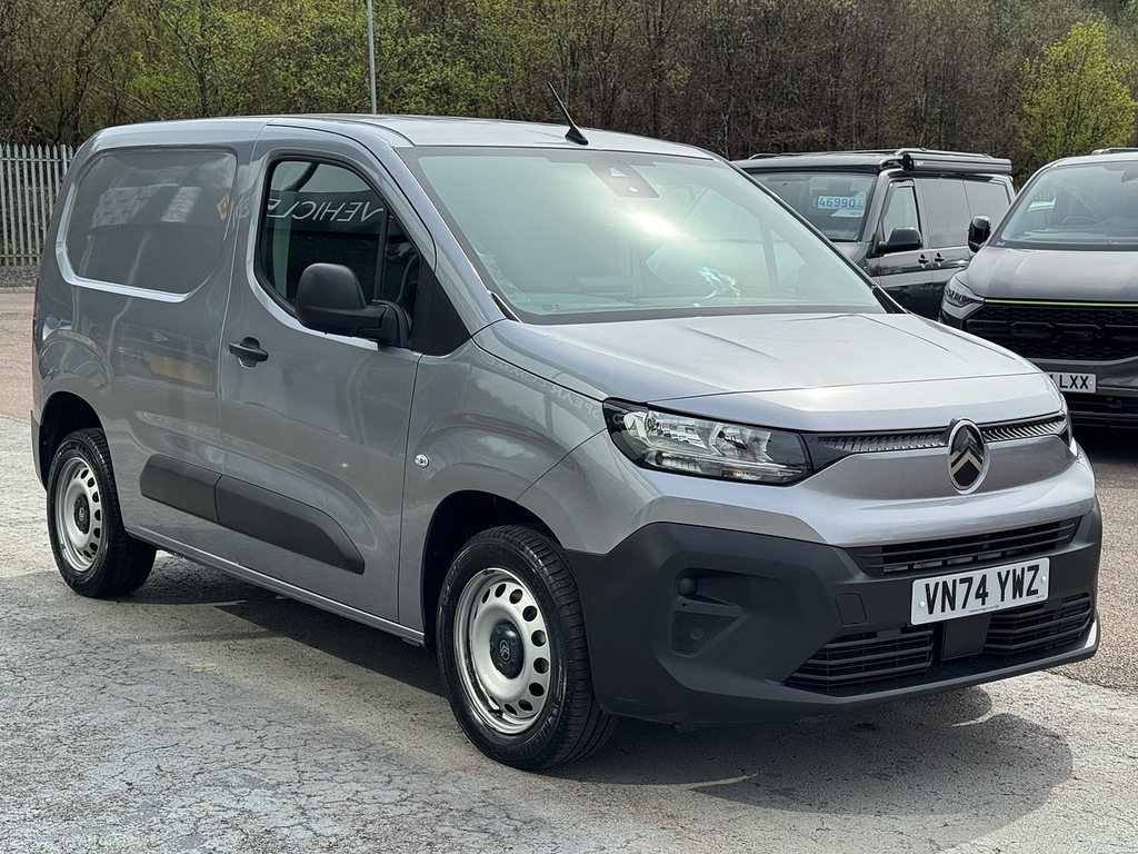 Citroen Berlingo Hdi 100Ps 1000 Enterprise With Air Con, Car Play VN74YWZ Grey #3