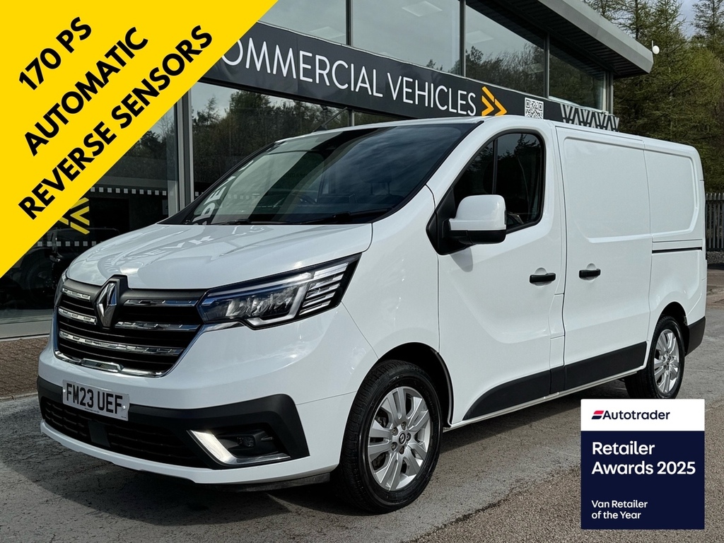 Renault Trafic Dci 170Ps Sport Sl28 L1 Swb With Air Con, Car White