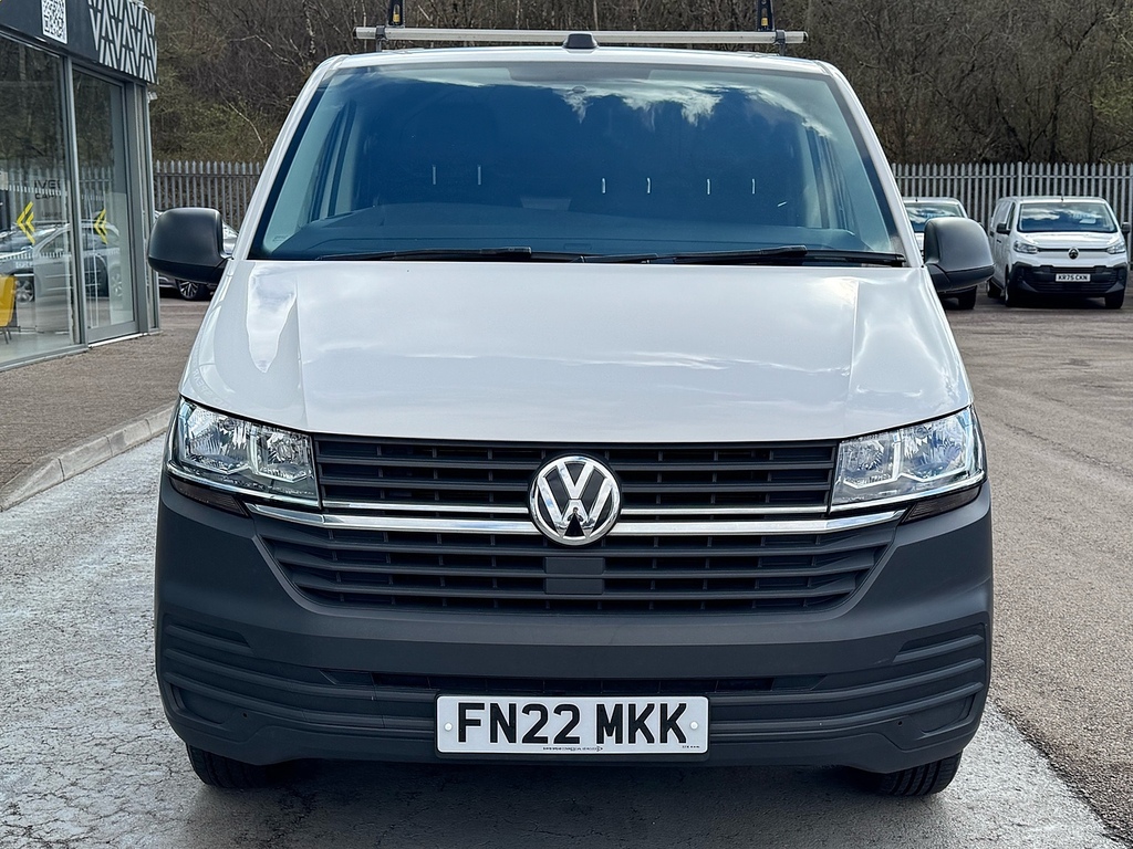 Volkswagen Transporter Tdi T28 Startline 110Ps Swb With Air Con, Rev Cam, FN22MKK White #6
