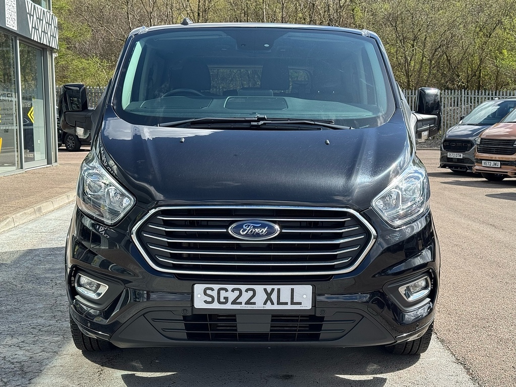 Ford Tourneo Custom 320 Ecoblue Titanium 130Ps 9 Seater Minibus With A Black #6