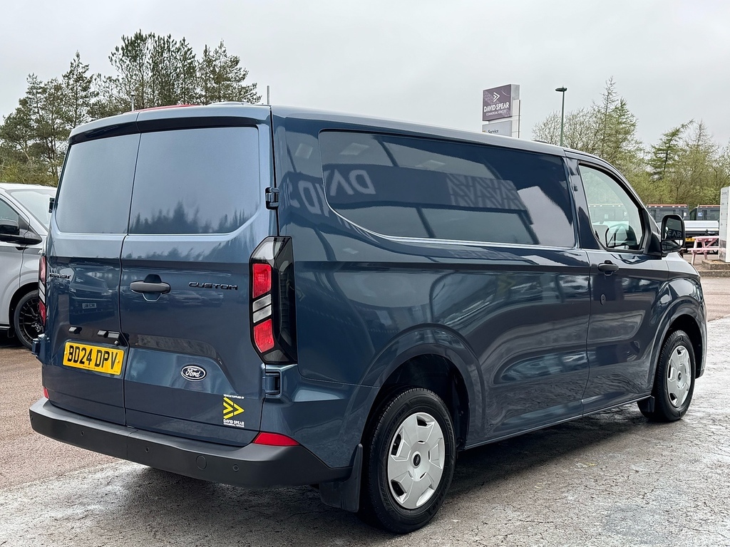 Ford Transit Custom 280 Ecoblue Trend 136Ps With Air Con, Lane Assist BD24DPV Blue #2