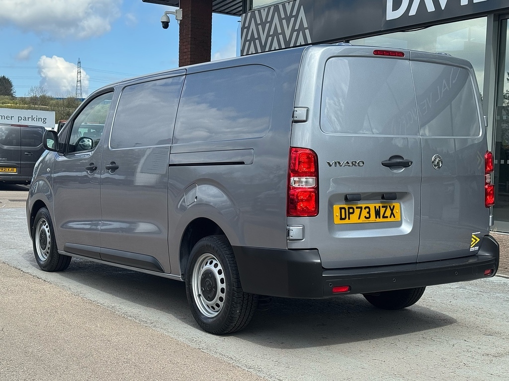 Vauxhall Vivaro Turbo D 2900 Prime 100Ps L2 Lwb With Air Con, Crui DP73WZX Grey #4