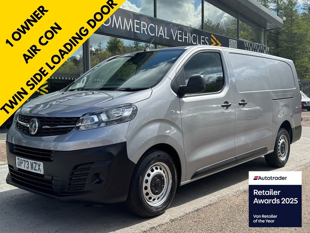 Vauxhall Vivaro Turbo D 2900 Prime 100Ps L2 Lwb With Air Con, Crui Grey