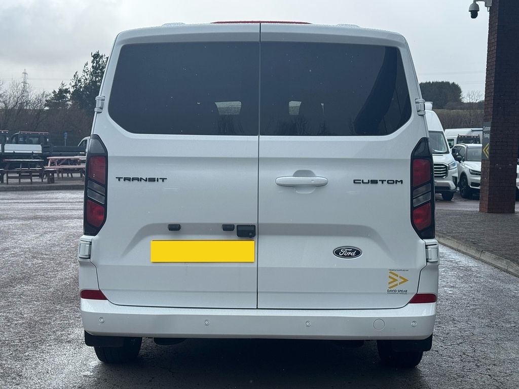 Ford Transit Custom Tdci 136Ps 320 Limited L2 Lwb 9 Seat Bus With Air LB74PBO White #6