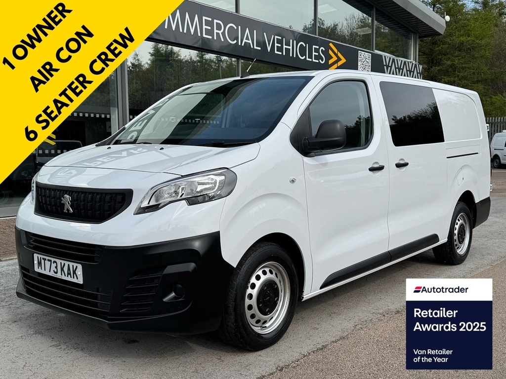 Peugeot Expert Bluehdi 1200 145Ps Professional Premium Lwb Crew K White