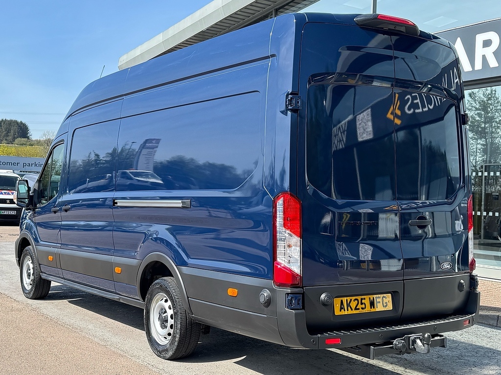 Ford Transit Custom 350 Ecoblue Leader 170Ps Rwd L4 H3 With Sat Nav, A AK25WFG Blue #4