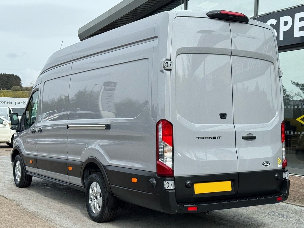 Ford Transit Custom Tdci 165Ps 350 Limited L4h3 Rwd Jumbo With 360 Cam WN75GVM Grey #4