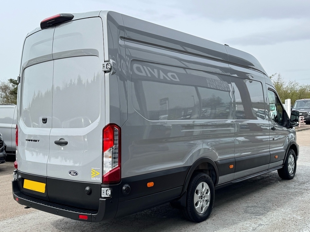 Ford Transit Custom Tdci 165Ps 350 Limited L4h3 Rwd Jumbo With 360 Cam WN75GVM Grey #2