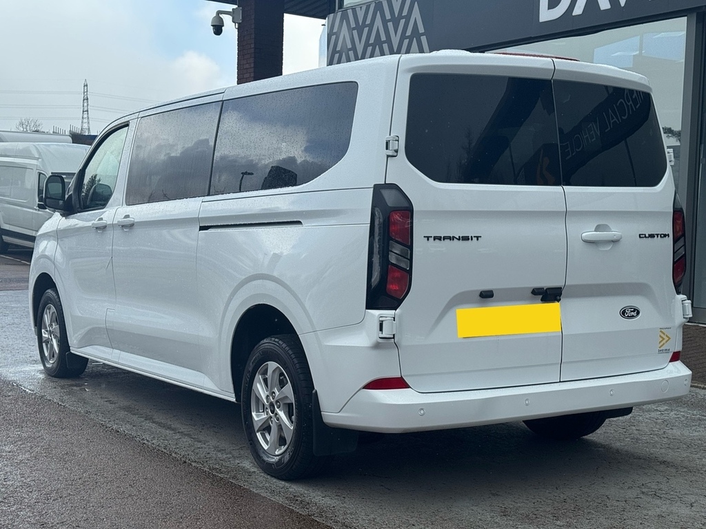 Ford Transit Custom Tdci 136Ps 320 Limited L2 Lwb 9 Seat Minibus DU25YOE White #4