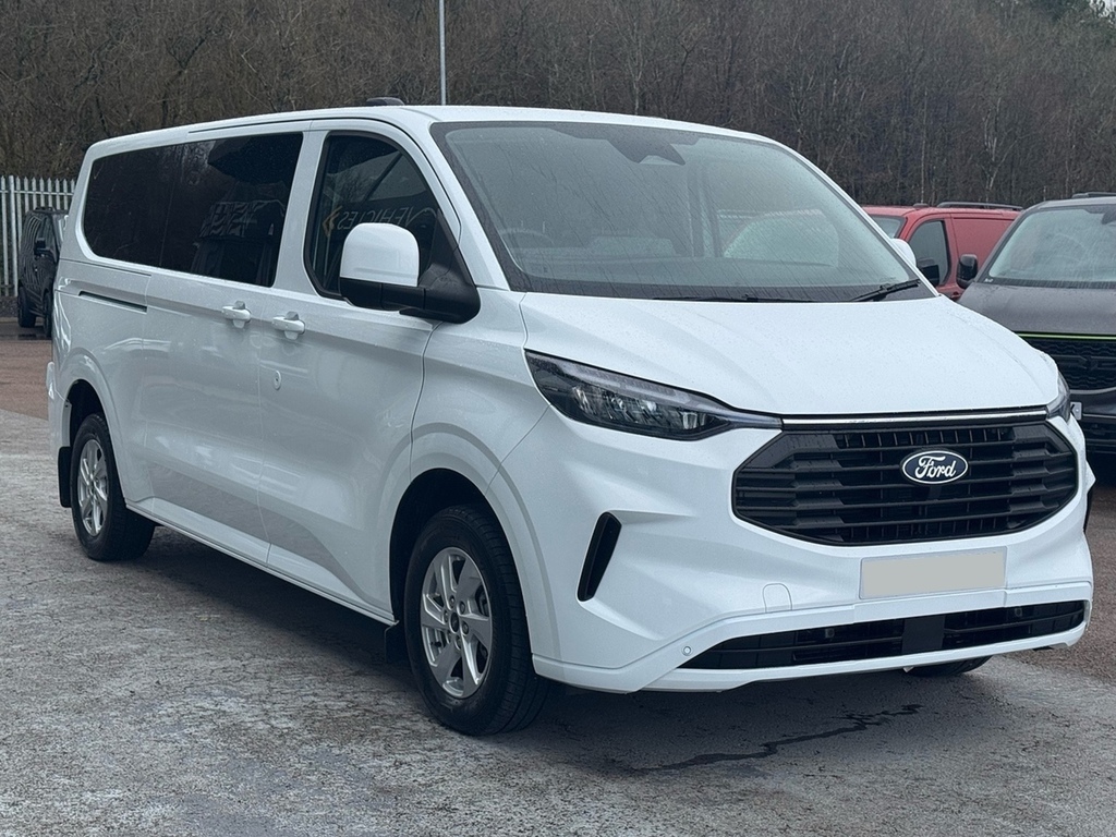 Ford Transit Custom Tdci 136Ps 320 Limited L2 Lwb 9 Seat Minibus DU25YOE White #3