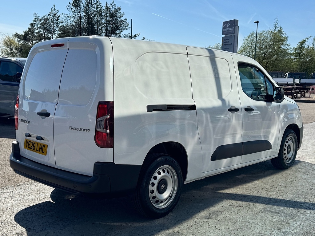 Citroen Berlingo Bluehdi 950 Enterprise XL Lwb 100Ps With Cruise Co YE26LHC White #2