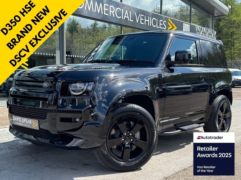 Land Rover Defender 90 D350 Hard Top X-dynamic Hse 350Ps With Full Heated Black