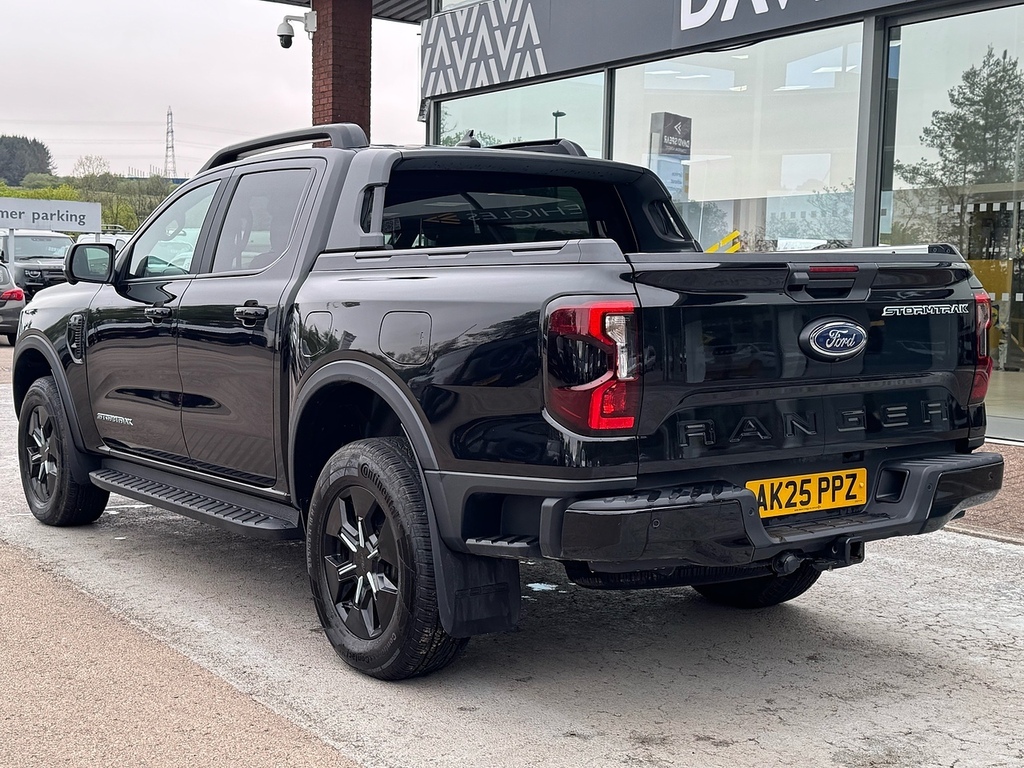 Ford Ranger Ecoboost Stormtrak 281Ps 11.8Kwh 4Wd With Low Mile AK25PPZ Black #4