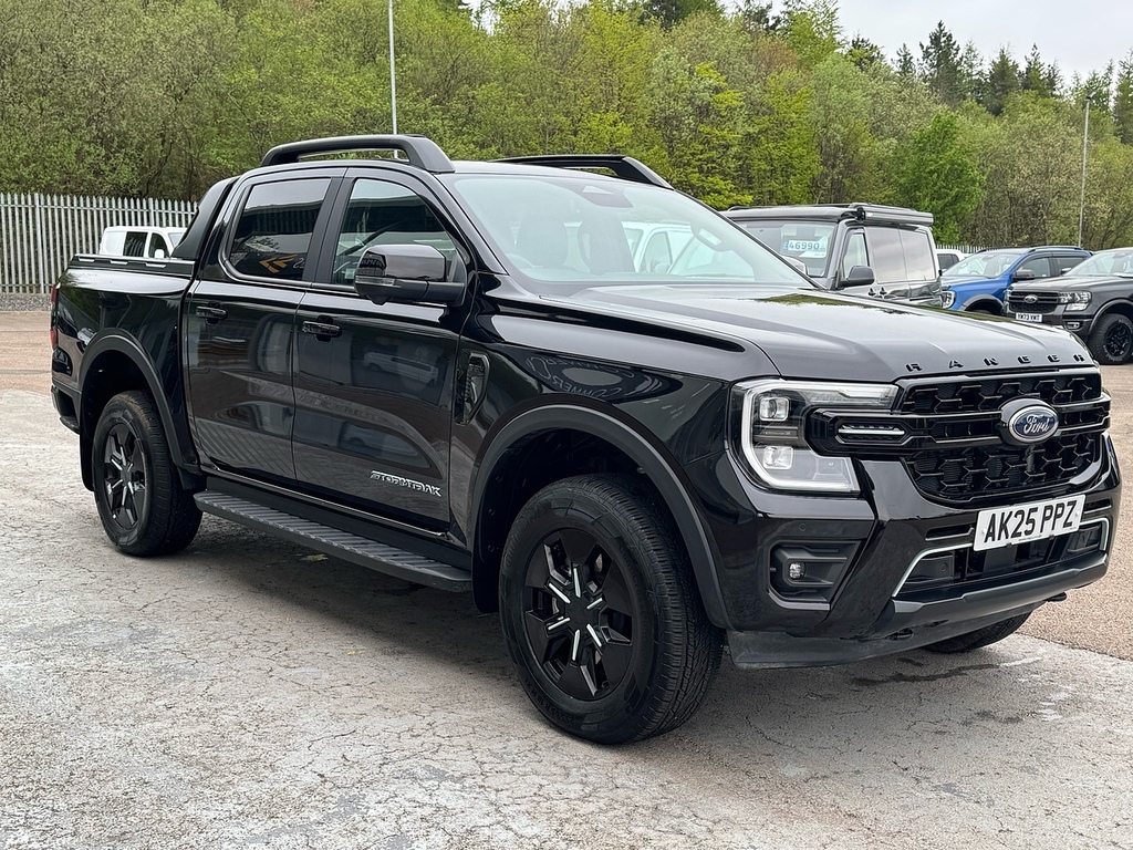 Ford Ranger Ecoboost Stormtrak 281Ps 11.8Kwh 4Wd With Low Mile AK25PPZ Black #3