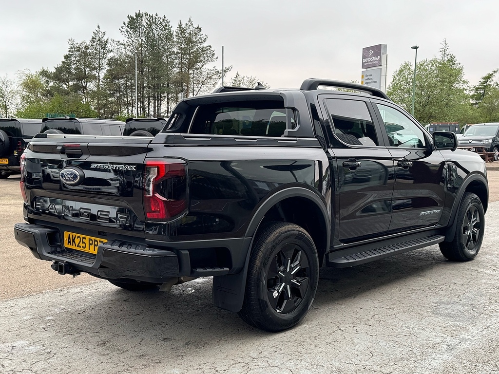 Ford Ranger Ecoboost Stormtrak 281Ps 11.8Kwh 4Wd With Low Mile AK25PPZ Black #2