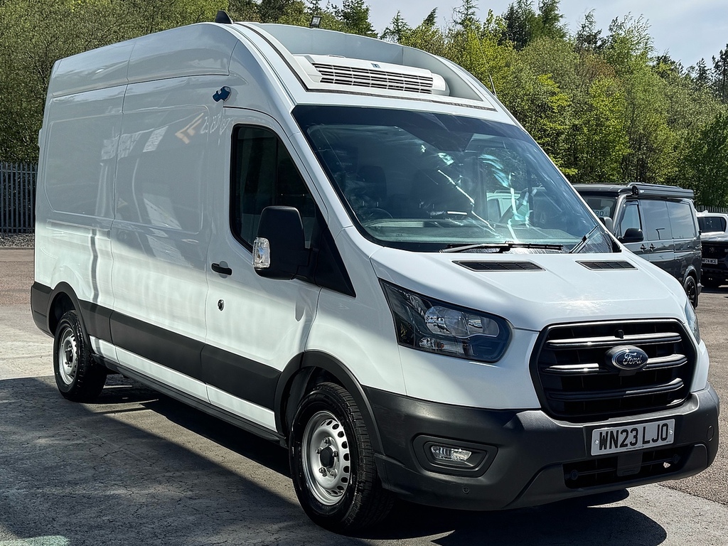 Ford Transit Custom 350 Fridge Van 130Ps L3h3 Freezer With Overnight H WN23LJO White #3