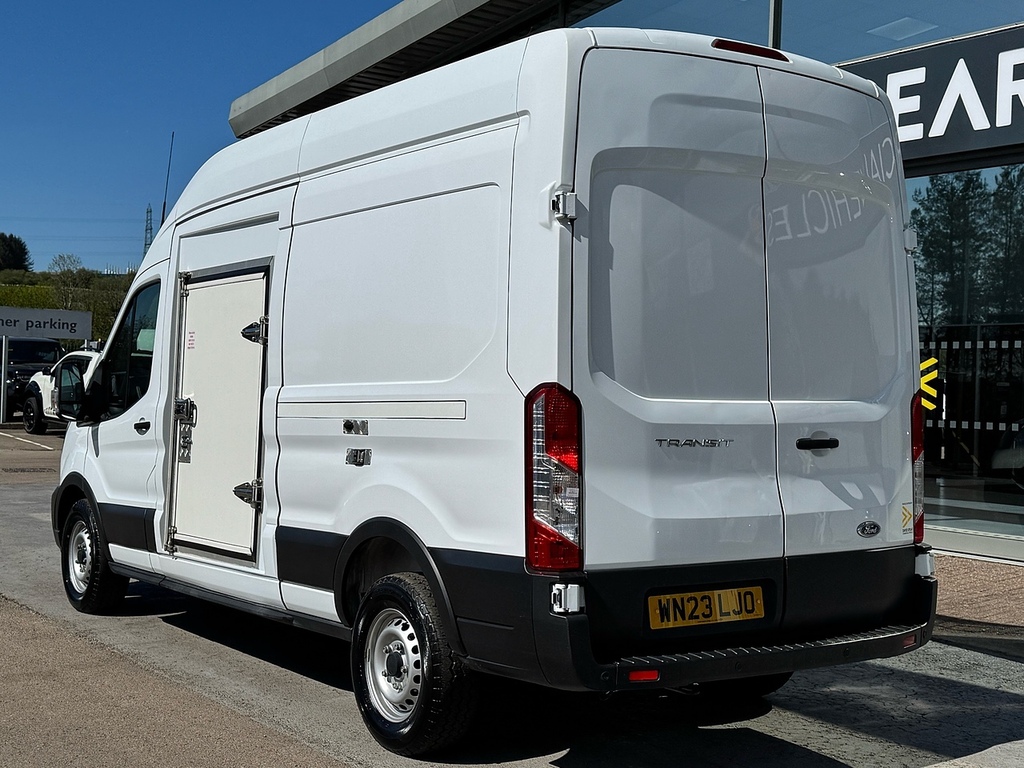 Ford Transit Custom 350 Fridge Van 130Ps L3h3 Freezer With Overnight H WN23LJO White #4