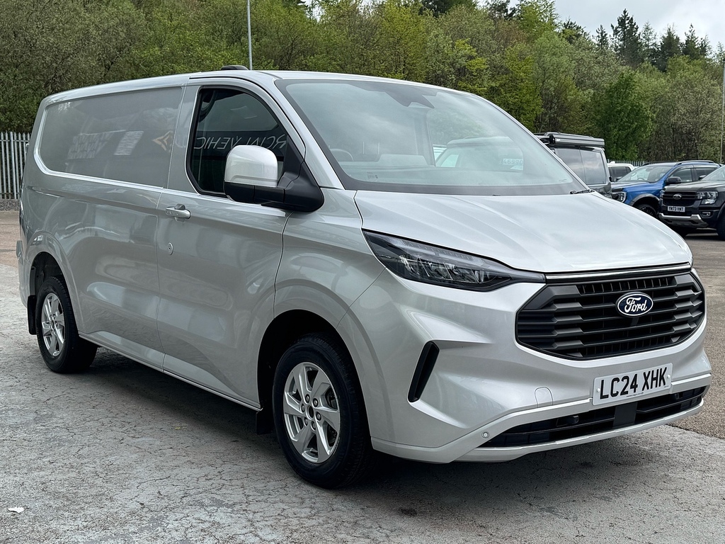 Ford Transit Custom 300 Ecoblue Limited 136Ps With Air Con, Rev Cam, D LC24XHK Silver #3