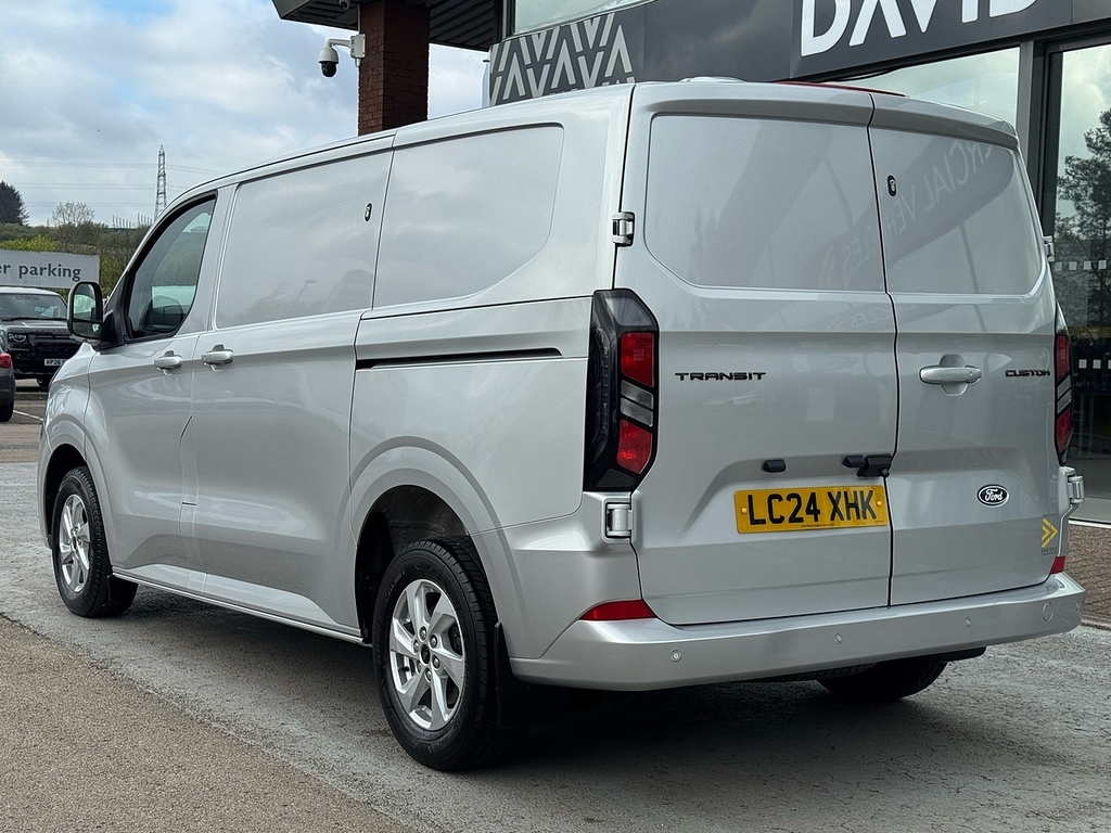 Ford Transit Custom 300 Ecoblue Limited 136Ps With Air Con, Rev Cam, D LC24XHK Silver #4