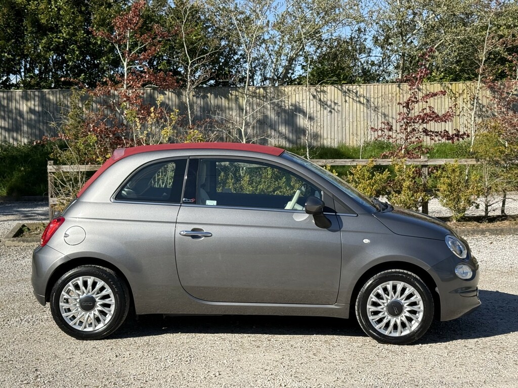 Fiat 500C 1.2 1.2 69Hp Lounge Convertible AE69GJK Grey #2