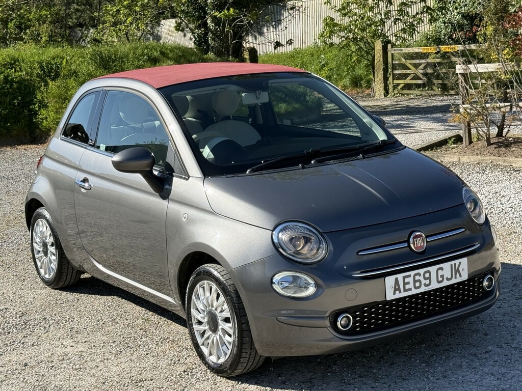 Fiat 500C 1.2 1.2 69Hp Lounge Convertible Grey