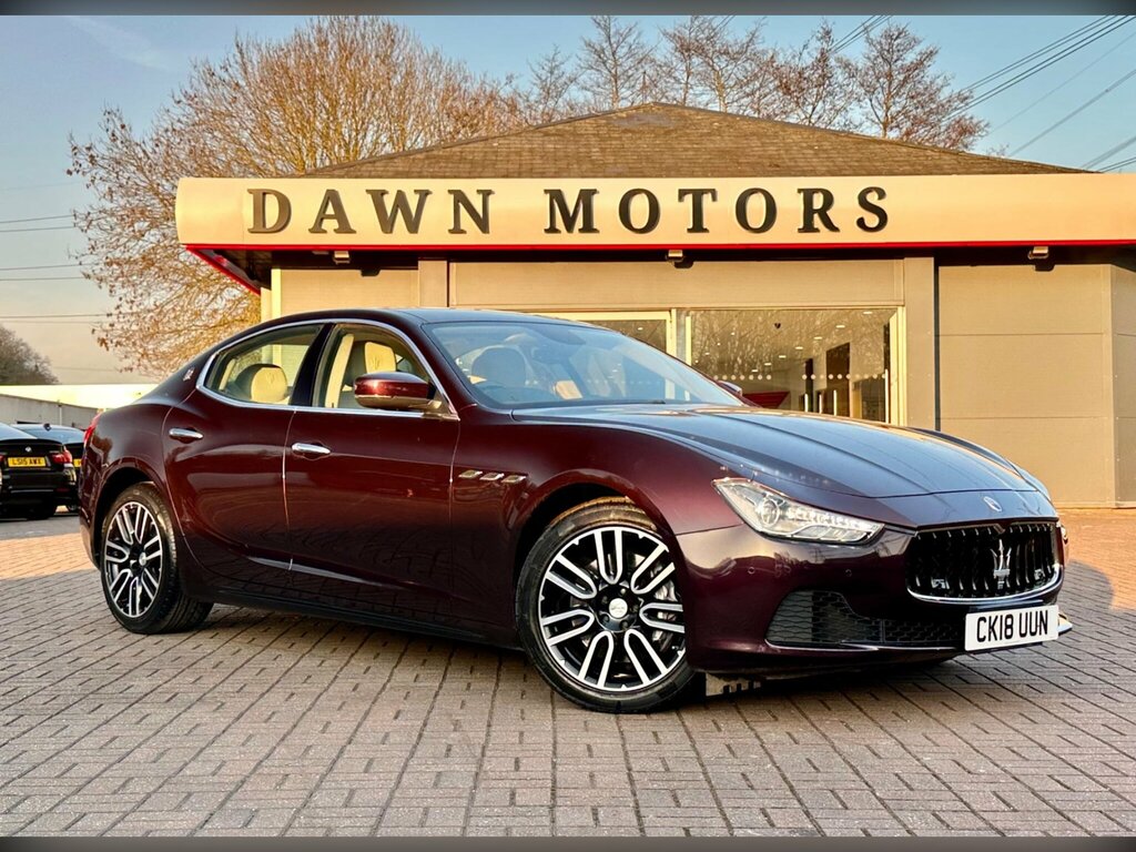 Maserati Ghibli 3.0D V6 Gransport Saloon Zf Euro 6 Ss Red