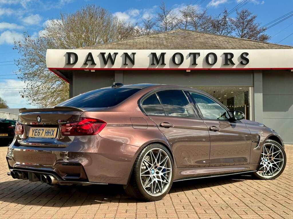 BMW M3 3.0 Biturbo Competition Dct Euro 6 Ss YE67HHX Brown #2