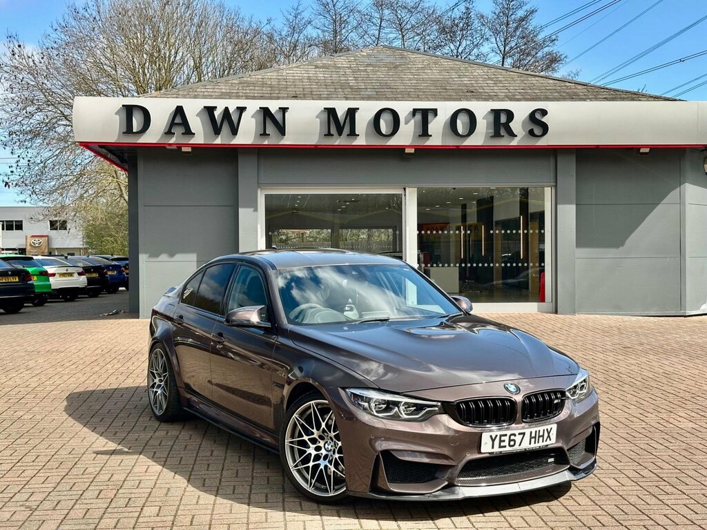 BMW M3 3.0 Biturbo Competition Dct Euro 6 Ss YE67HHX Brown #4