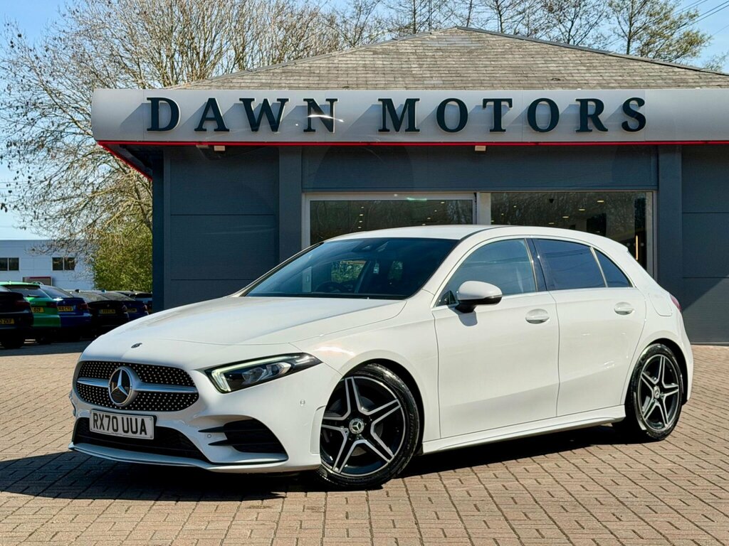 Mercedes-Benz A Class 1.3 A180 Amg Line Executive Euro 6 Ss White