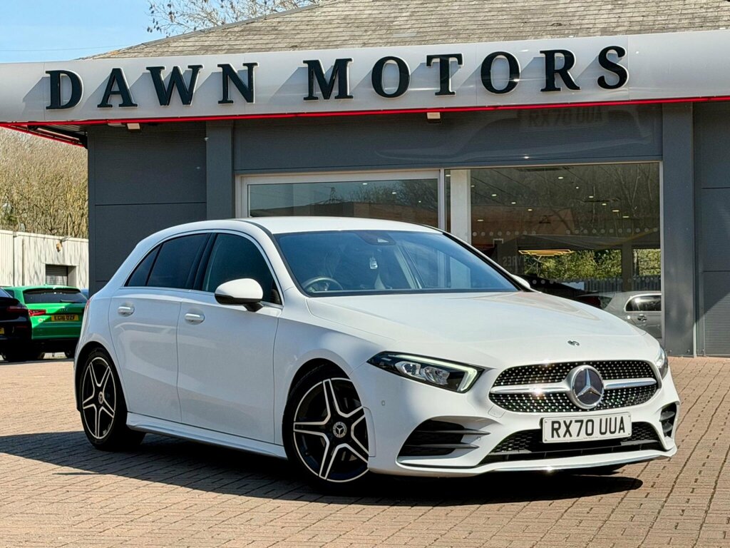 Mercedes-Benz A Class 1.3 A180 Amg Line Executive Euro 6 Ss White