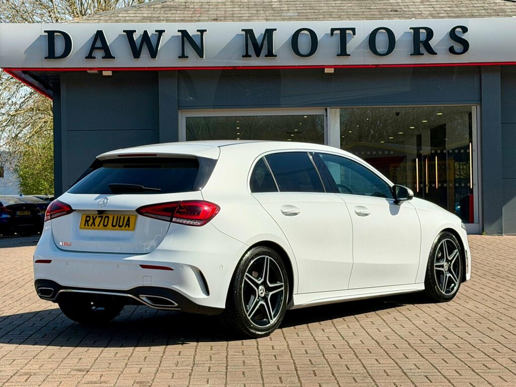 Mercedes-Benz A Class 1.3 A180 Amg Line Executive Euro 6 Ss White #2