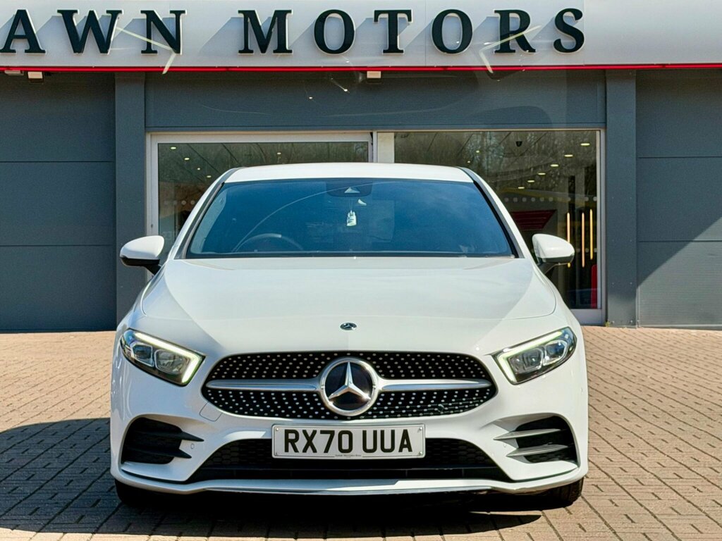Mercedes-Benz A Class 1.3 A180 Amg Line Executive Euro 6 Ss White #2