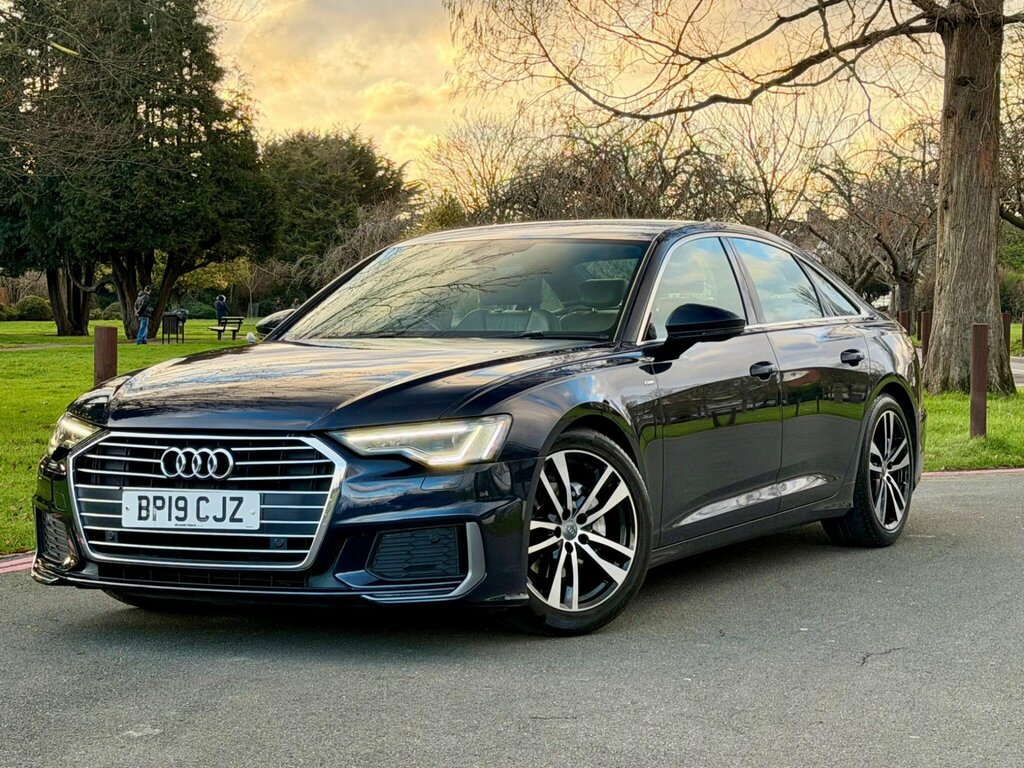 Audi A6 Saloon 2.0 Tdi 40 S Line S Tronic Euro 6 Ss Blue