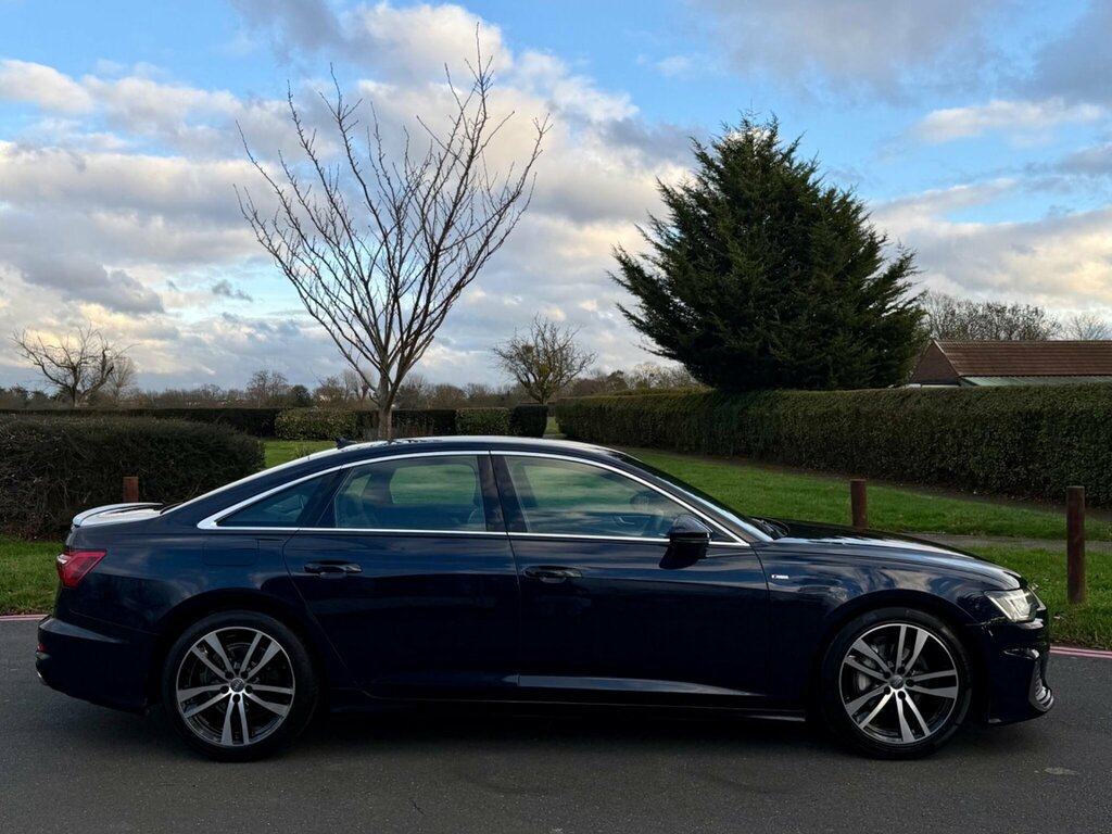 Audi A6 Saloon 2.0 Tdi 40 S Line S Tronic Euro 6 Ss BP19CJZ Blue #6