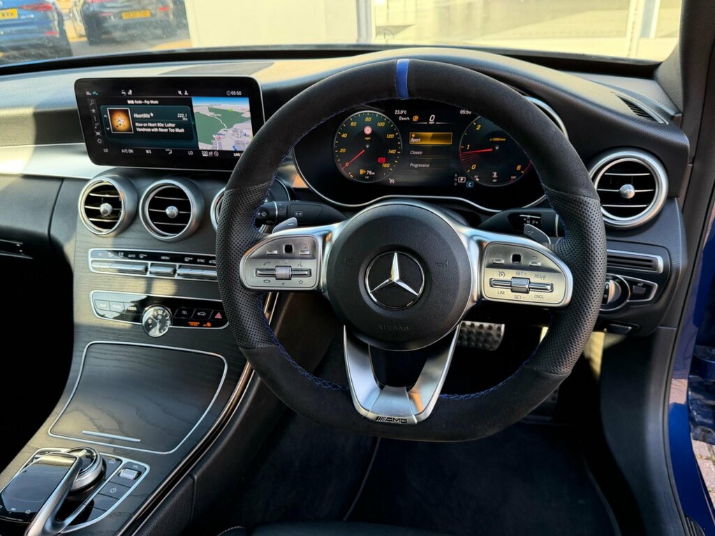 Mercedes-Benz C Class 2.0 C220d Amg Line Premium G-tronic Euro 6 Ss CR05CWR Blue #3