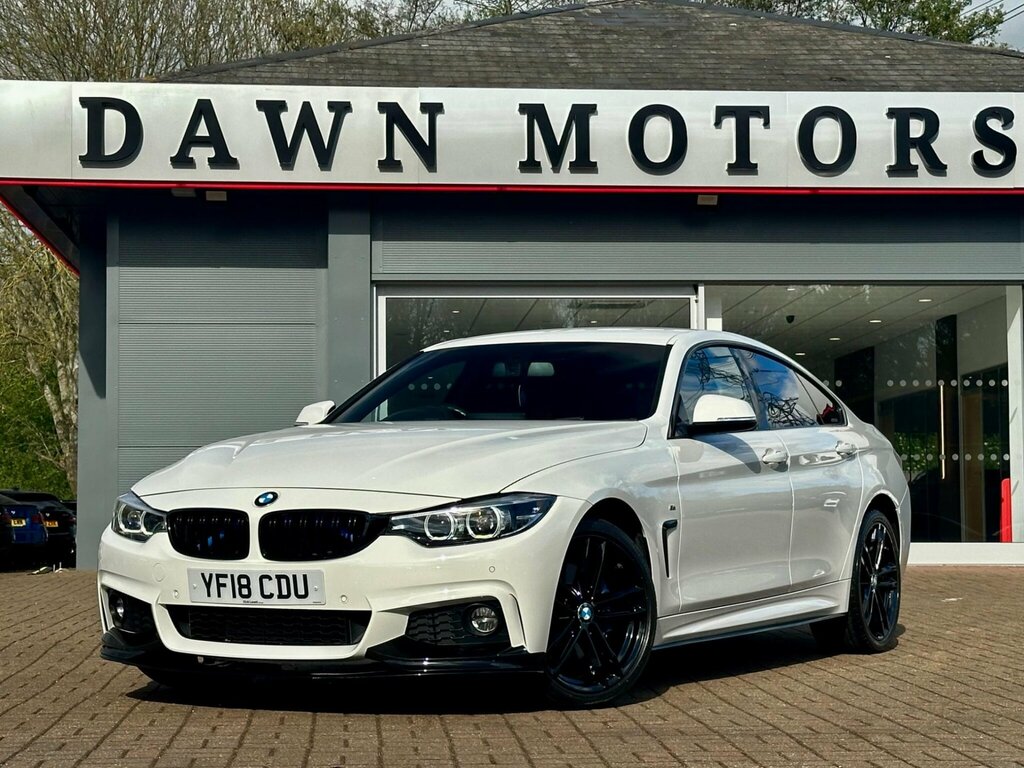 BMW 4 Series Gran Coupe 2.0 420D M Sport Xdrive Euro 6 Ss White