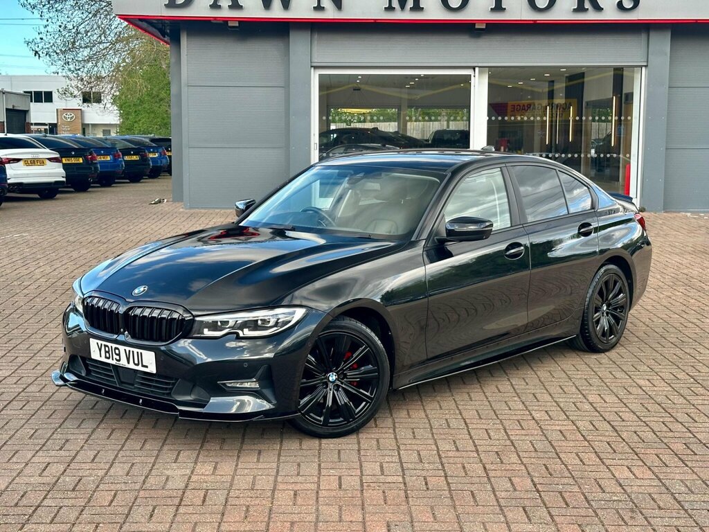 BMW 3 Series 2.0 320D Se Euro 6 Ss YB19VUL Black #6