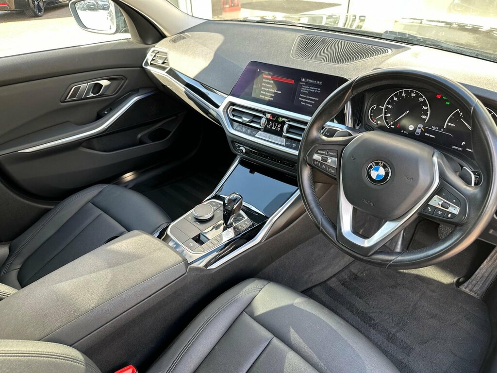 BMW 3 Series 2.0 320D Se Euro 6 Ss YB19VUL Black #3
