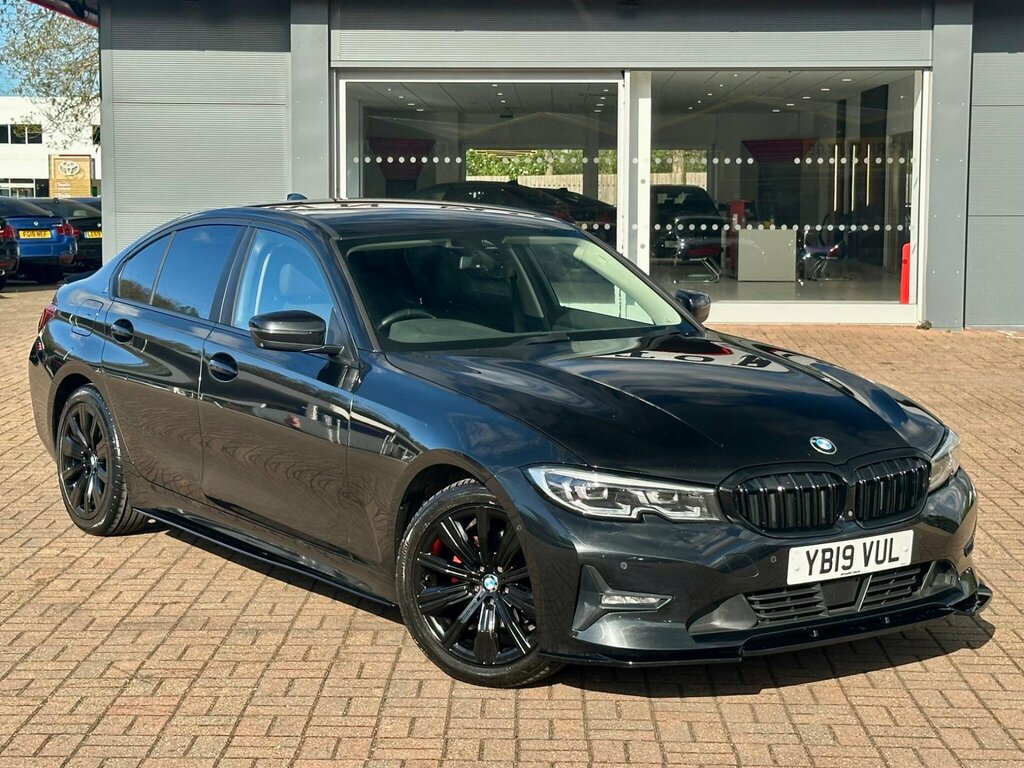 BMW 3 Series 2.0 320D Se Euro 6 Ss YB19VUL Black #4